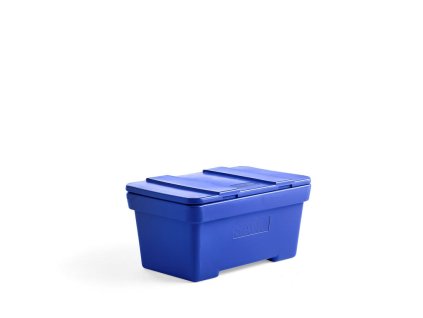 Container for sprinkling material, 200 L, blue