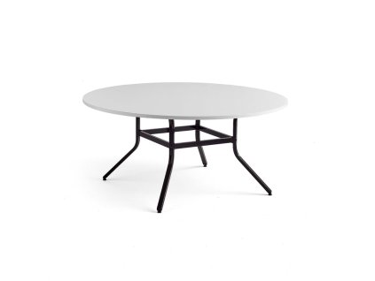 VARIOUS table, Ø1600 mm, height 740 mm, black, white