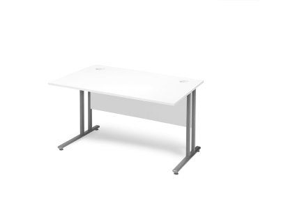 Office desk FLEXUS, straight, 1200x800 mm, white