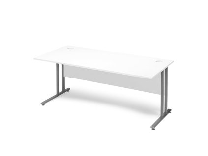 Büroschreibtisch FLEXUS, gerade, 1600x800 mm, weiß