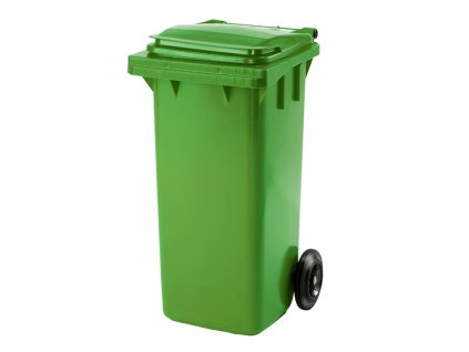 Waste container HENRY, 120 L, green