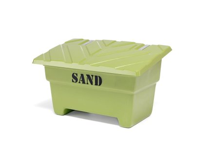Pojemnik na piasek, 550 L, zielony