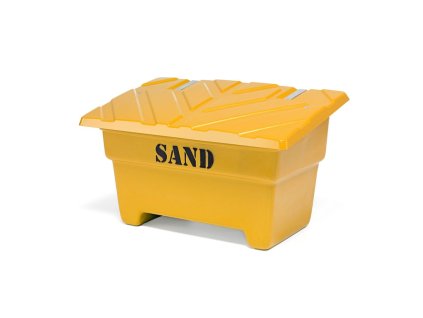 Sand storage container, 550 L, yellow