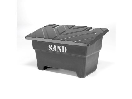 Sand storage container, 550 L, black