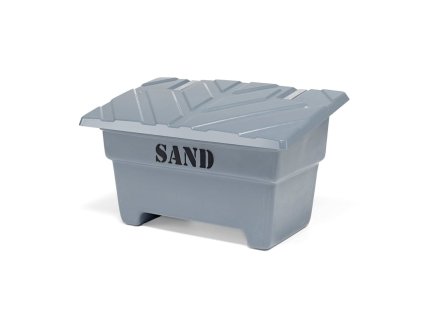 Sand storage container, 550 L, gray