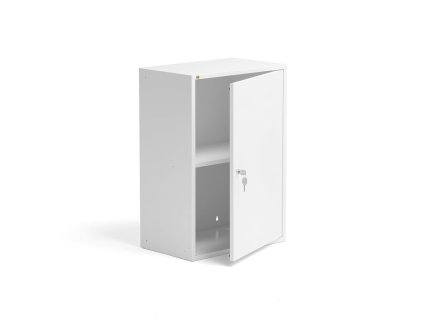 Metal cabinet, 780x550x340 mm, white