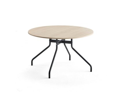 AROUND table, Ø 1200 mm, birch, anthracite