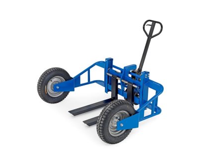 All-terrain pallet truck KEEN, load capacity 1000 kg, wheel track 1230 mm