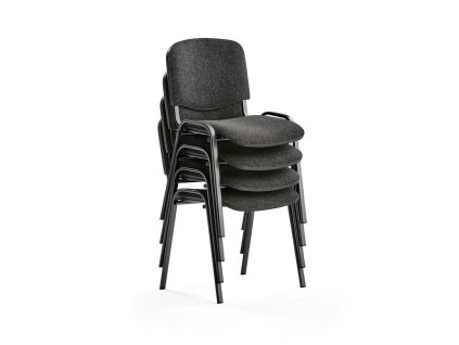 Conference chair NELSON, 4 pcs., gray, black