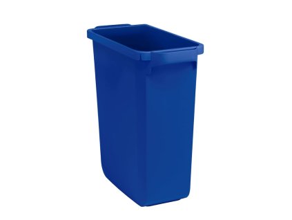 Trash can for waste sorting OLIVER, volume 60 L, blue