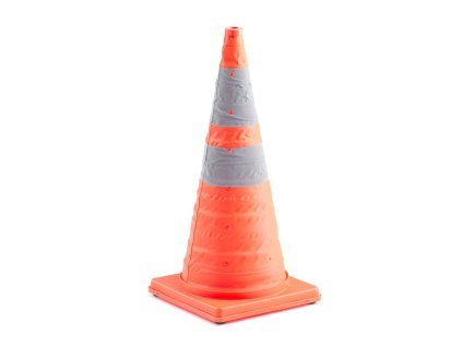 Folding traffic cone, height 720 mm