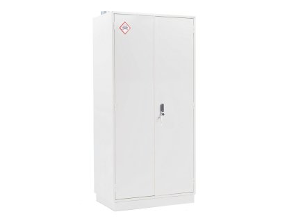 Fireproof cabinet for chemicals with el. with FORMULA lock, 2095x1000x450 mm