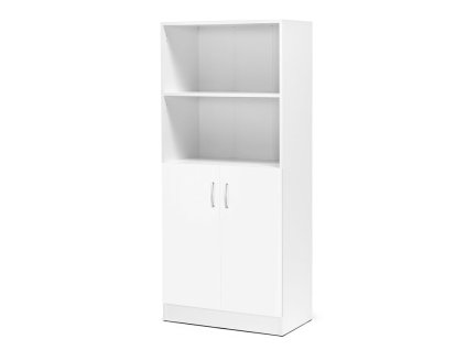 Office cabinet FLEXUS, 2 open shelves, 1725x760x415 mm, white