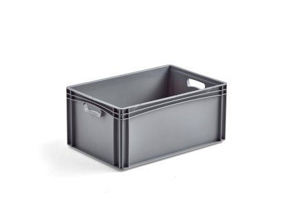 Plastic crate ALSO EURO, 52 L, 600x400x270 mm