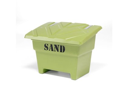 Pojemnik na piasek, 350 L, zielony