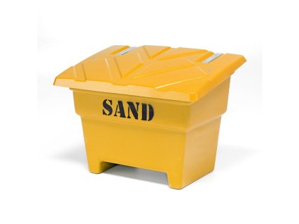 Pojemnik na piasek 350 L, żółty