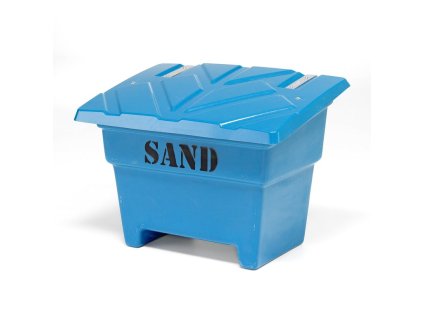 Sand storage container, 350 L, blue