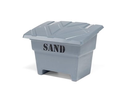 Pojemnik na piasek, 350 L, szary