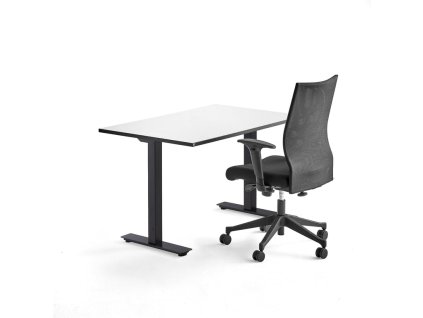 Büroset: Nomad-Schreibtisch + Milton-Bürostuhl