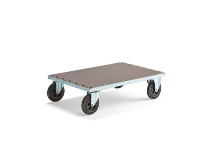 Platform trolley for board material, without brakes, 700x1000 mm