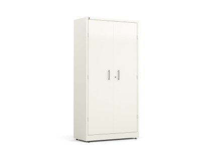 SWIFT metal office cabinet, 1950x990x450 mm, white