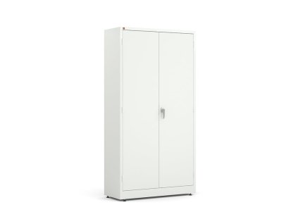 Metal cabinet STYLE, 1900x1000x400 mm, white/white