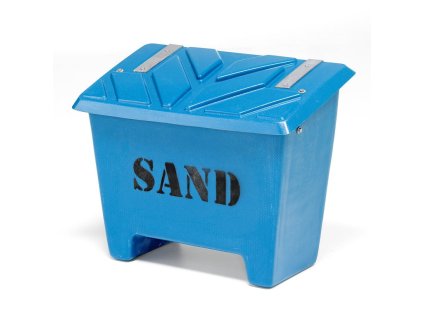 Sand storage container, 130 L, blue