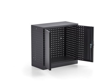 Tool box B600 - 1 PL door-3 BZ lock - NCS S7502B