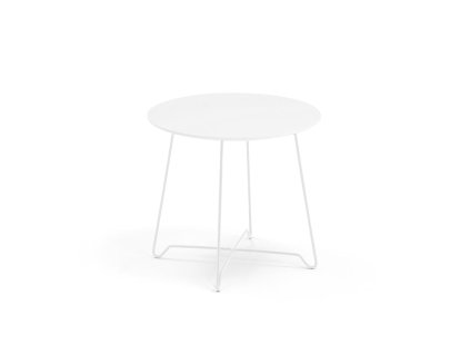 Stolik kawowy IRIS wys. 460 mm, kolor biały