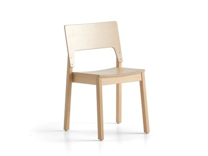 LOVE chair, H 450 mm, birch laminate