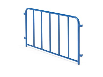 Long side frame for transport trolley, height 800 mm