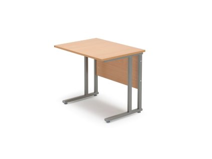 Additional office desk FLEXUS, 800x600 mm, beech