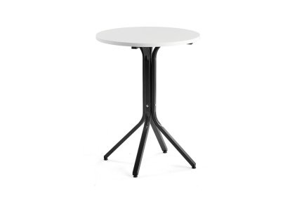 VARIOUS table, Ø700x900 mm, black, white