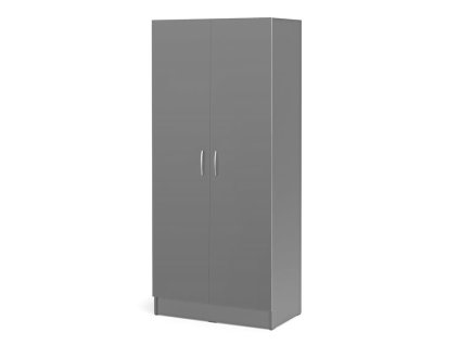 Office cabinet FLEXUS, 1725x760x415 mm, gray