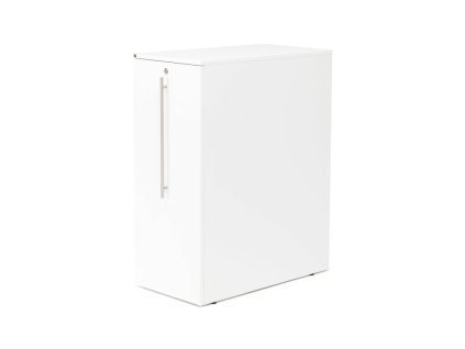 Bővíthető irodai szekrény FLEXUS, 1000x400x800 mm, fehér