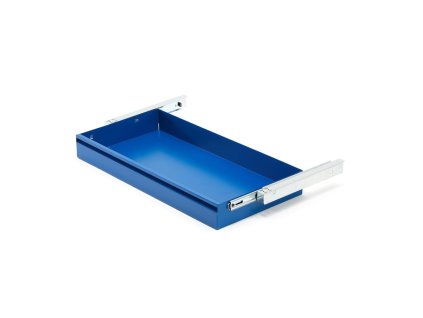 Drawer for SUPPLY tool cabinet, 875x455 mm, blue
