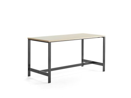 VARIOUS table, 1800x800x900 mm, black, birch