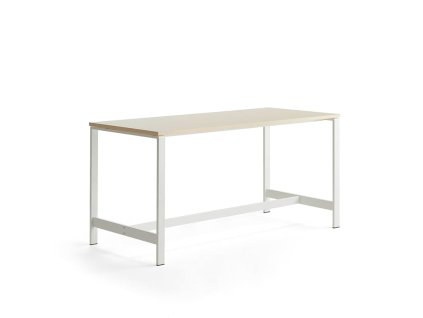VARIOUS table, 1800x800x900 mm, white, birch