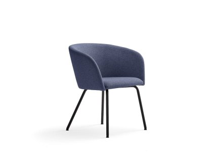 JOY chair, black, dark blue