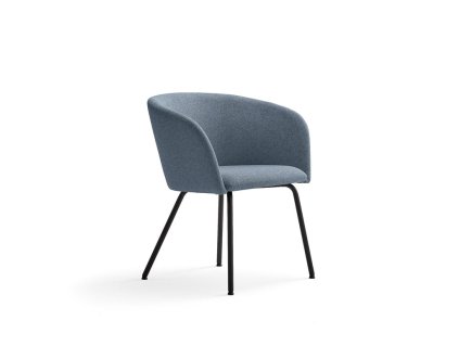 JOY chair, black, blue-gray