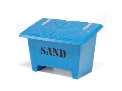 Pojemnik na piasek, 250 L, niebieski
