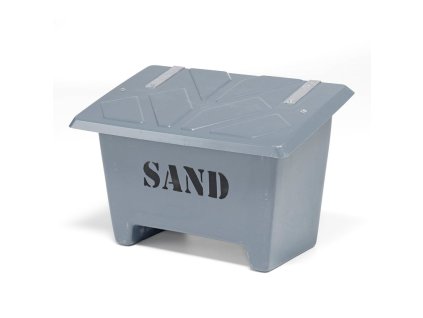 Pojemnik na piasek, 250 L, szary