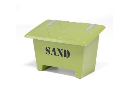 Pojemnik na piasek, 250 L, zielony