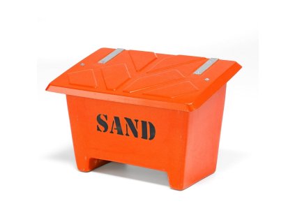 Pojemnik na piasek 250 L, pomarańczowy