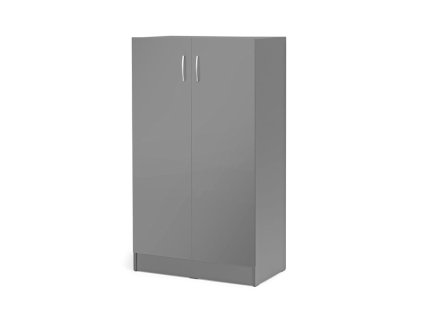 Büroschrank FLEXUS, 1325x760x415 mm, grau