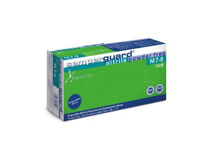 Jednorazové rukavice SEMPERGUARD® Xtension - nepudrované 07 (Size 07)