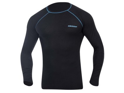 Funkčné tričko ARDON®SPRINGI dl.rukáv čierno-modrá S (Size S)