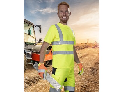 Tričko hi-viz žlté ARDON®REF101 S (Size S)