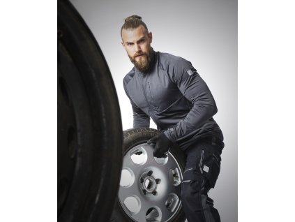 Funkčná mikina ARDON®Breeffidry termoactiv tmavo sivá S (Size S)