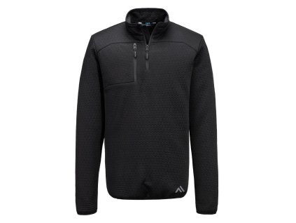 KX3 Sport Textured 1/4 Zip Sweatshirt (Color Black, Size S)